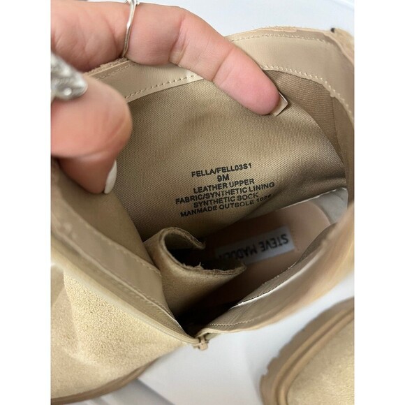 Steve Madden Women’s Fella Suede Boots - Picture 8 of 9